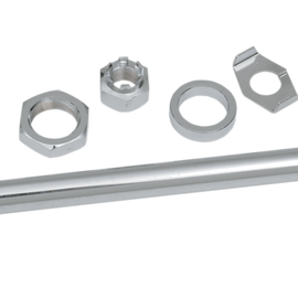 Axle - Rear - Chrome - 67-72 BT