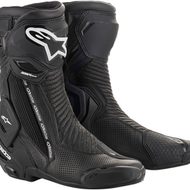 SMX+ Vented Boots - Black - US 5 / EU 38