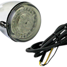 Front Turn Signal - Universal - Chrome