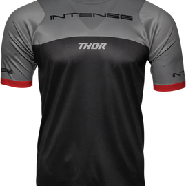 Intense Jersey - Short-Sleeve - Black/Gray - XS