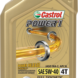 Power 1® Synthetic Engine Oil - 5W-40 - 1 U.S. quart