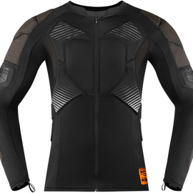 Field Armor™ Compression Shirt - Black - XL