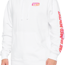 Retro Hoodie - White - Large