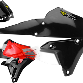 Powerflow Shrouds - Black - Yamaha