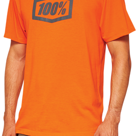 Icon T-Shirt - Orange - Small