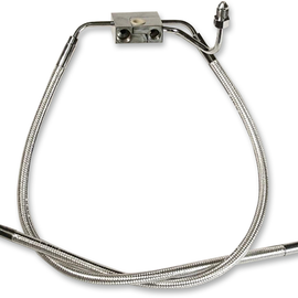 Brake Line - Polished Stainless - Dyna
