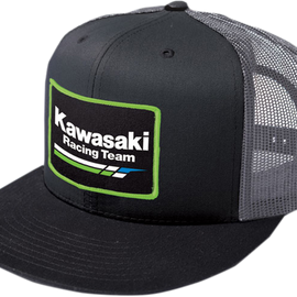 Kawasaki Racing Hat - Black/Gray