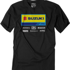 Suzuki 21 Racewear T-Shirt - Black - Large