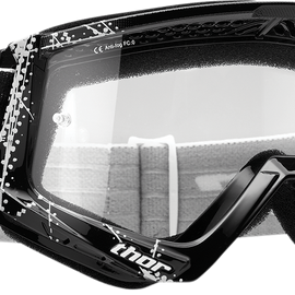 Combat Goggles - Web - Black/White