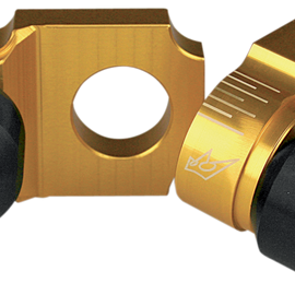 Axle Block Sliders - Yamaha - Gold