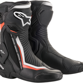 SMX+ Boots - Black/White/Red Fluorescent - US 11.5 / EU 46