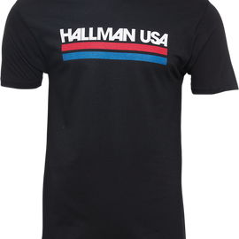 Hallman USA T-Shirt - Black - XL