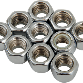 3/8-16 Chrome Nylon Nut
