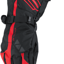 Pivot Gloves - Black/Red -  XL