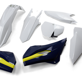 Body Kit - White/Black/Yellow - Husqvarna