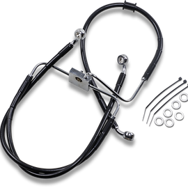 Front Brake Line - XL - Black