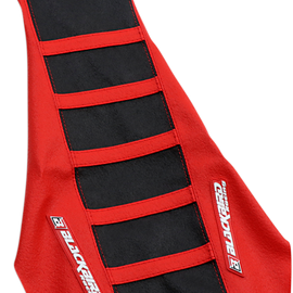 Zebra Seat Cover - Black/Red - CRF