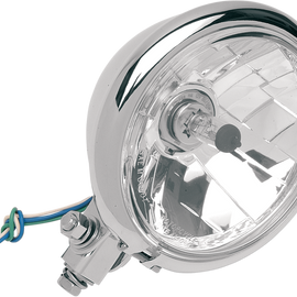 Bottom Mount Springer Headlight - 5-3/4" - Chrome