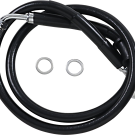 Brake Line - +6" - Black - '18-'20 Softail