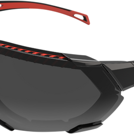 FF4 Sunglasses - Foam - Black/Red - Smoke