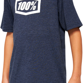 Youth Icon T-Shirt - Navy - Large