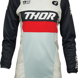 Women's Pulse Racer Jersey - White/Midnight - Medium