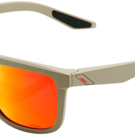 Blake Sunglasses - Quicksand - HiPER Red Mirror