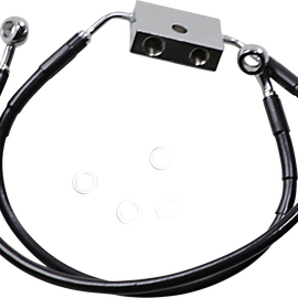 Front Brake Line - XL - Black