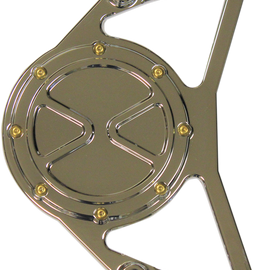 Bomber Series Pulley Cover - Chrome