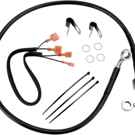Brake Line - Rear - XL '00-'03 - Black