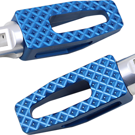 Front P-54 Footpegs - Blue - Softail217955339