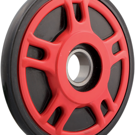 Idler Wheel with Bearing 6205-2RS - Without Insert - Red - Group 1 - 5.63" OD x 1" ID
