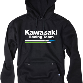 Kawasaki Racing Pullover Hoodie - Black - Large