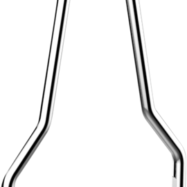 Round Tapered Sissy Bar - Chrome - 10"