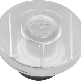 Scallop Fuel Cap - Chrome