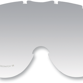 Goggle Lens - Clear - Roll-Off Anti-Stick
