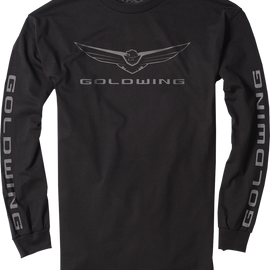 Goldwing Icon Long-Sleeve T-Shirt - Black - Large