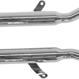 Slashcut Mufflers - Chrome