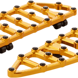 MX Driver Floorboards - Gold