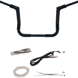 12" Black 1-1/2" Flat Top Handlebar Kit5549224299