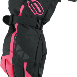 Women's Pivot Gloves - Black/Pink - Large