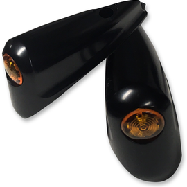 Front LED Turn Signals FLTR - Black