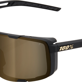 Eastcraft Sunglasses - Soft Tact Black - Soft Gold Mirror