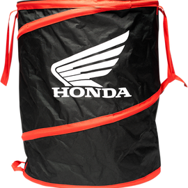 Trash Can - Black/Red - Honda