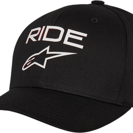 Ride Transfer Hat - Black/White - S/M