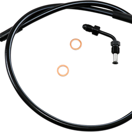 Upper Brake Line - 28" - Black38605776