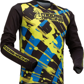 Youth Agroid Mesh Jersey - Blue/Hi-Vis - Small