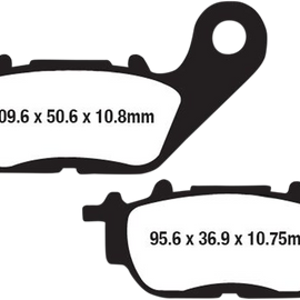 Road Race Brake Pads - GPFAX662HH