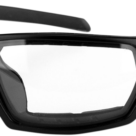 Tread Sunglasses - Matte Black - Clear