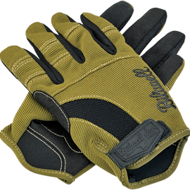 Moto Gloves - Olive/Black - Large